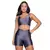 Conjunto Fitness Top Bojo Removível e Short New Zig - loja online