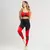 Conjunto Move Calça Legging Fitness de Tule e Top com Detalhe em Tule de Academia - loja online