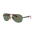 Anteojos de Sol Ray Ban FERRARI AVIATOR FIBRA CARBONO GUNMETAL GREEN RB 8313M F001/71 PATILLA PUNTA ROJA