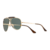 Anteojos De Sol Ray-Ban Blaze Shooter Lente Verde RB3581 001 71 - Burbujuy