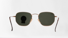 Ray Ban 3548N 51/21 145 Oro Brillante, Filtro verde - View Navigation Pilot Eyewear