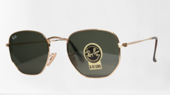 Ray Ban 3548N 51/21 145 Oro Brillante, Filtro verde