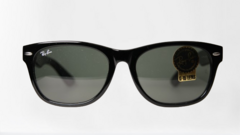 Ray Ban 2132F Modelo New Wayfarer 5518-140 Negro Brillante, Filtro verde en internet