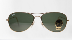 Ray Ban 3362 Cockpit 58/14 135 Metal Oro brillante Filtro verde en internet