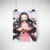 Poster A4 Demon Slayer - Nezuko