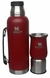 TERMO SIMIL STANLEY 1 LTS CON MATE 260 ML ROJO