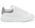 Alexander McQueen Oversized Blanco Gris