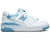 New Balance 550 blanco azul