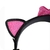 Headphone Cat Ear Fone de Ouvido K-Mex Preto e Rosa AR30 na internet