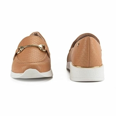 Sapato Campesí Loafer Malloy Mousse Bege - Casual Calçados