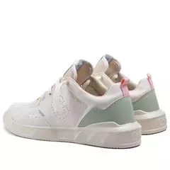 Tênis Coca-Cola Shoes Soho Varsity Feminino Off White/Multi - Casual Calçados