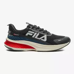 Tênis Fila Progress Corrida Masculino Black/Red/Navy