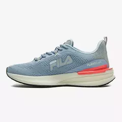 Tênis Fila Float Flux Feminino Azul Claro/Prata/Coral - comprar online