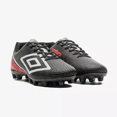 Chuteira Campo Umbro Force Black/White/Fiery Coral na internet