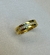 Aliança Ouro 18k 4mm com Friso de Diamantes