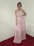 Vestido rosa largo mate - comprar en línea