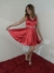 Vestido satin rojo