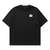 Camiseta Oversized Preto Patch Logo