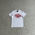 Syna Chrome Tee White Red