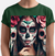 Rosa Calavera - Colorida - loja online