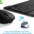 kits teclado e Mouse+ sem fio e Bluetooth e tablet- Preta na internet