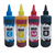 Botellas de Tinta Kit Repuesto para Hp 200 Ml Office