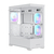 Gabinete Gamer Infinita I801 Fishtank Argb Tg Blanco Raidmax