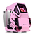 Gabinete Gamer Ah T200 Rosa Temp Glass Thermaltake