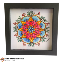 Quadro Mandala Conforme a Maré