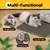 Impermeável dupla camada Pet Litter Mat, caixa de vaso sanitário do gato, arei - Jump