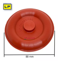 Diafragma Membrana tampa de válvula Jetta - Diâmetro 88mm - Texas Autopeças | Distribuidora de Peças e Acessórios