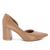 SCARPIN SALTO BLOCO LISO CAMEL