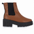 BOTA CANO CURTO ALINE SALTO MÉDIO CAMEL - comprar online