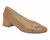 SCARPIN RITA SALTO BAIXO CAPPUCCINO - comprar online