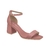 SANDÁLIA FLAVIA SALTO ALTO BLUSH - comprar online