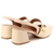 SLINGBACK SALTO BLOCO VANILLA - comprar online