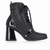 BOTA MARIANA CANO CURTO SALTO ALTO PRETO - comprar online