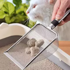 Pá para areia de gato