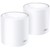 Roteador Wireless TP-Link Deco X20 AX1800 (2-PACK) 574 Mbps em 2.4GHz + 1201 Mbps em 5GHz - Branco