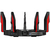 Roteador Wireless TP-Link Archer AX11000 1148 Mbps em 2.4GHz + 4804 Mbps em 5GHz - Preto / Vermelho - comprar online