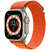 Apple Watch Ultra 49 mm / M MQEU3LL A2622 GPS + Celular - Titanium / Orange Alpine Loop