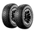 Kit com 2 Pneus Aro 16 205/60 r16 92T RoadCruza RA1100 AT