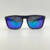 Óculos de Sol Square Espelhado Azul - comprar online