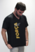 Camiseta “Na adversidade, descobrimos nossa força” Preto e dourado - comprar online