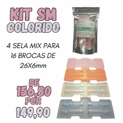 kit SM- 4 unid. de Estojo p/ esterilização individualizada com 4 cavidades para armazenar 16 brocas separadas - comprar online