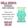 SELA BROCA - 1 unid. de Estojo p/ esterilização individualizada com 4 cavidades para armazenar 4 brocas separadas