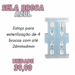 SELA BROCA - 1 unid. de Estojo p/ esterilização individualizada com 4 cavidades para armazenar 4 brocas separadas - comprar online