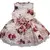 Vestido bebê estampado rosas vinho Diforini 10663