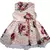 Vestido bebê estampado rosas vinho Diforini 10663 - comprar online