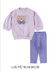 Conjunto bebe menina Blusão com Legging Gliter 10702